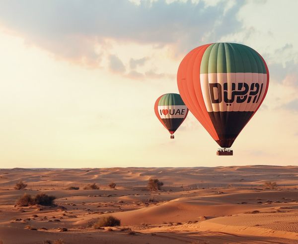 Hot Air Balloon Ride Dubai Desert