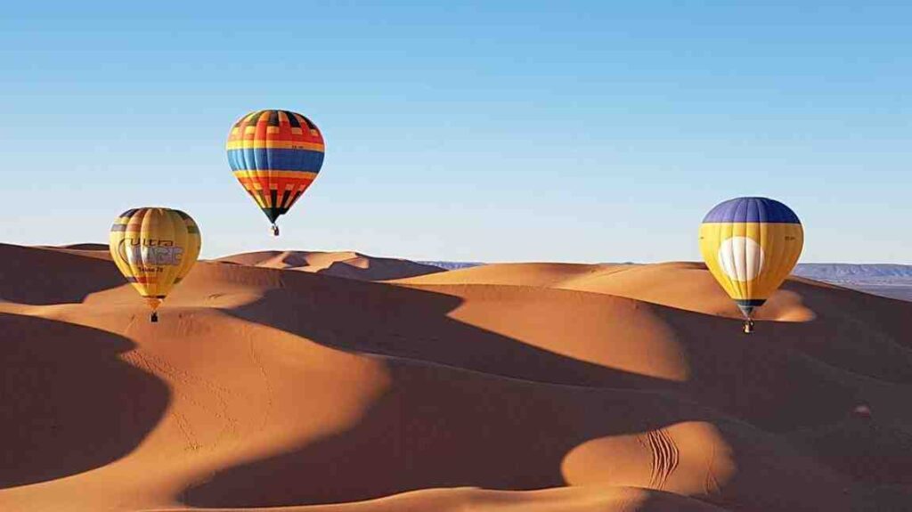 Hot Air Balloon Ride Dubai Desert