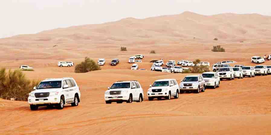 Pickup Dropoff Service for Desert Safari Dubai